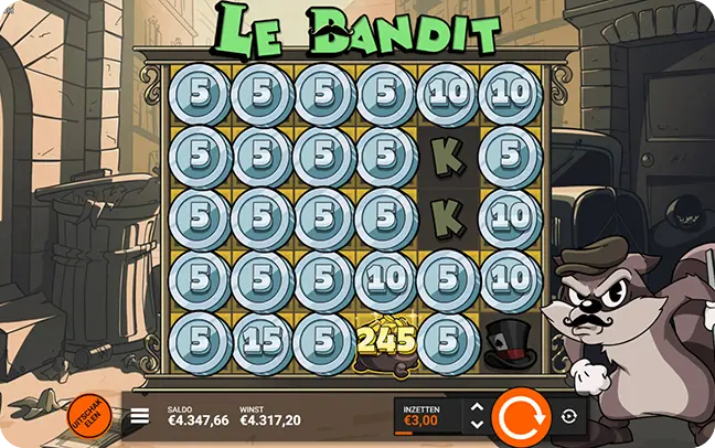 Le Bandit Gokkast Review screenshot 3